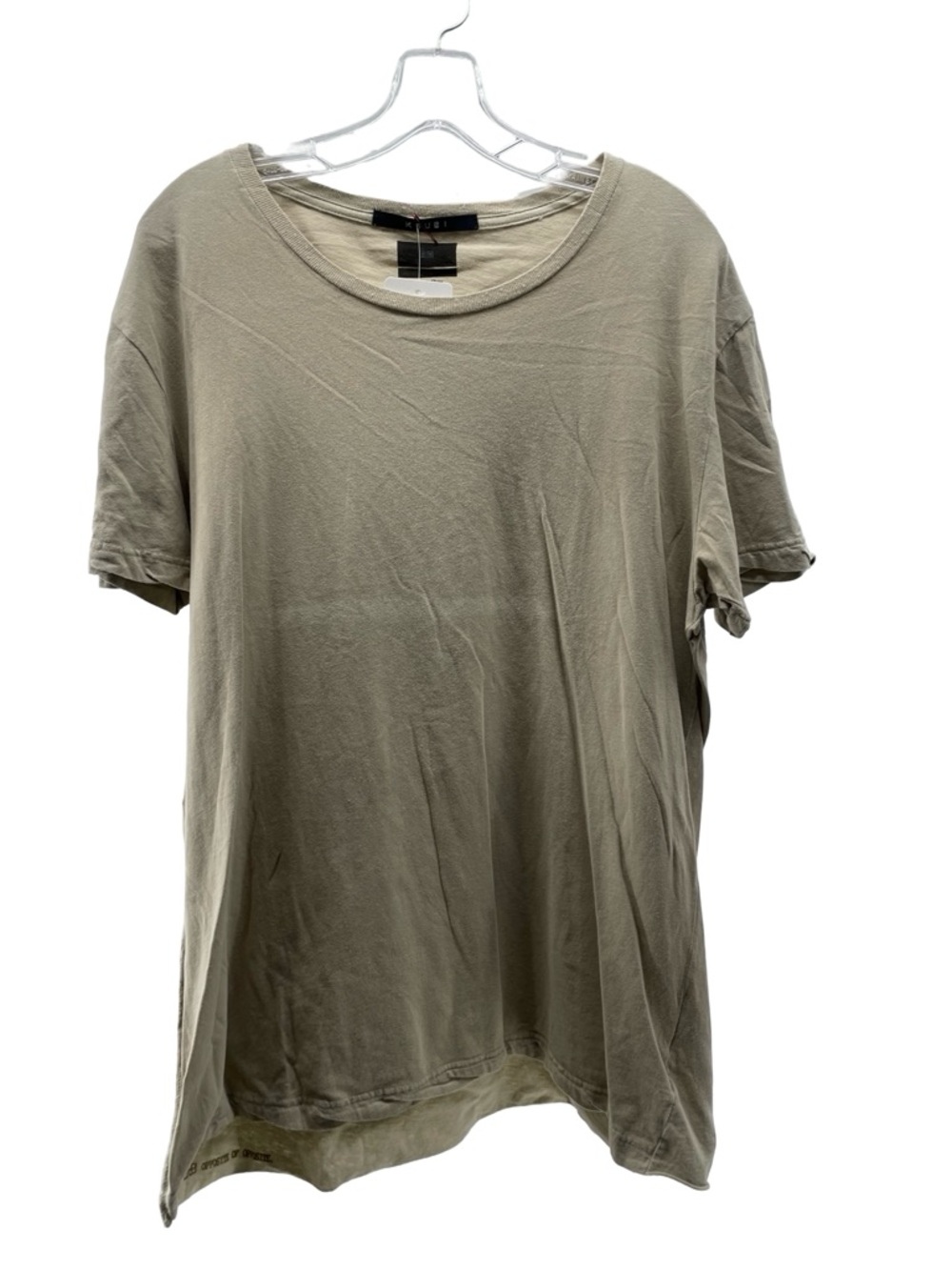 ksubi Men's Light olive tee shirt Size‎ L  NWOT